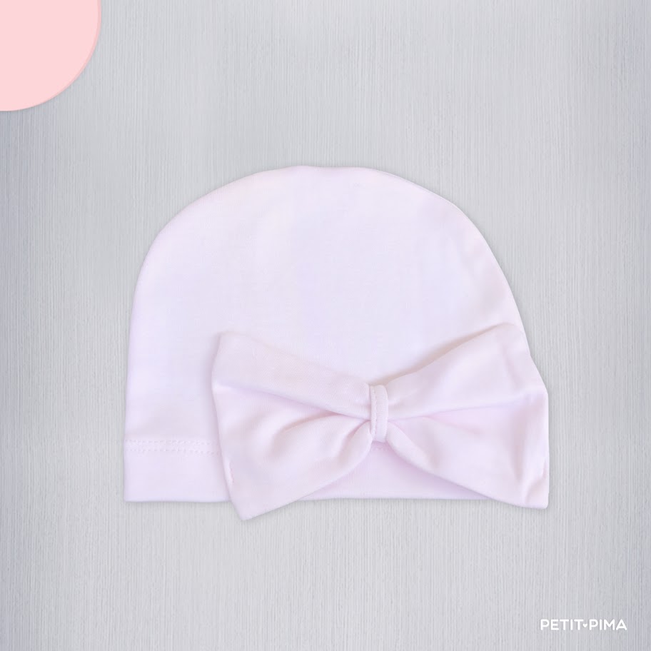 Gorro con moño