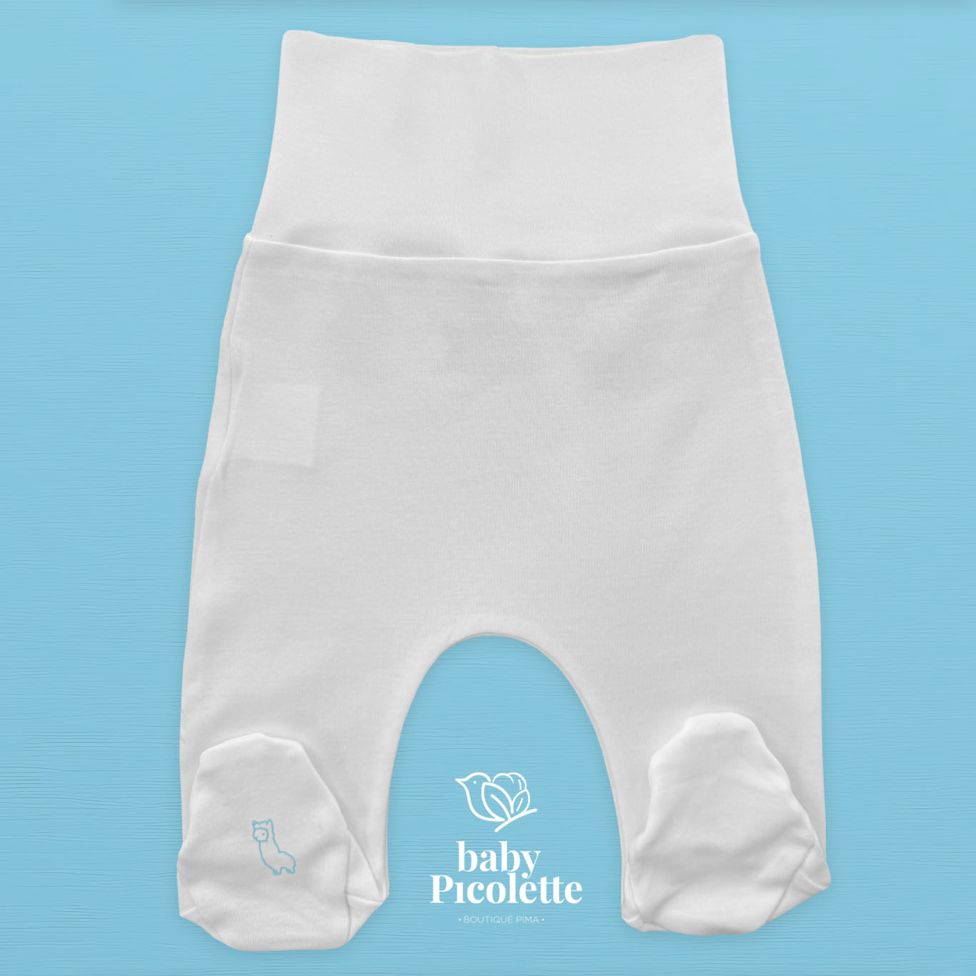 Pantalón Anticólicos con pies y pretina ancha