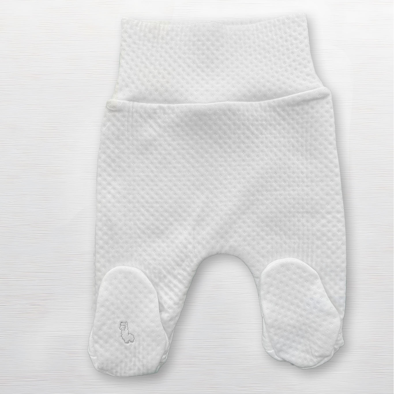 Pantalón Anticólicos con pies y pretina ancha - jaquard
