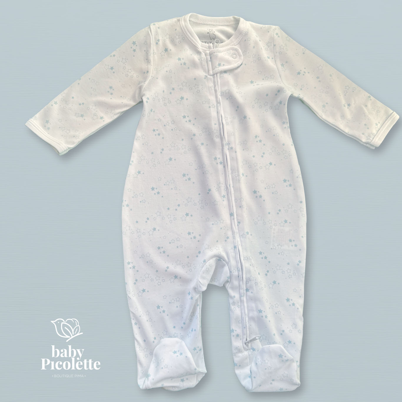 Pijama con cierre - estrellas