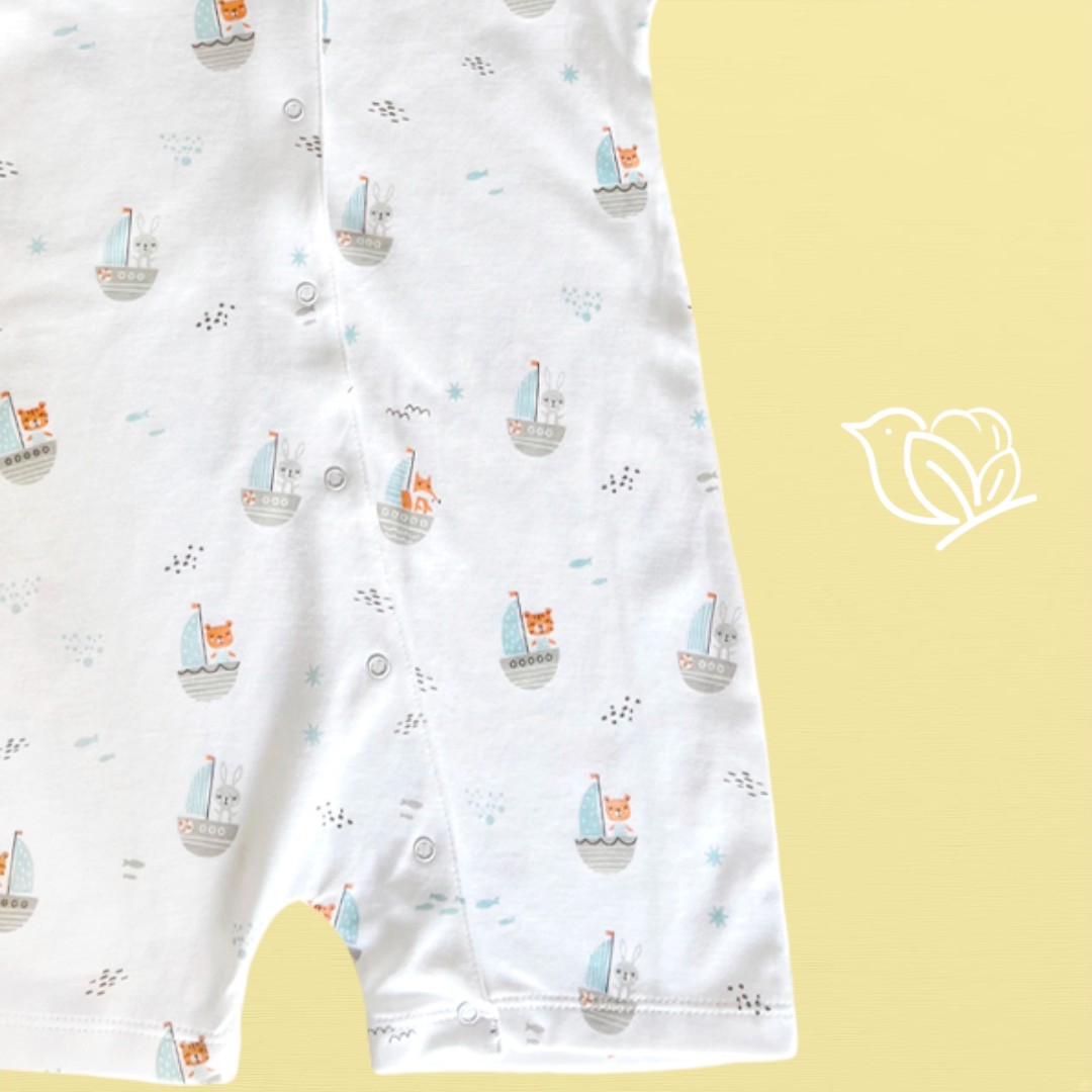 Enterizo estampado barcos