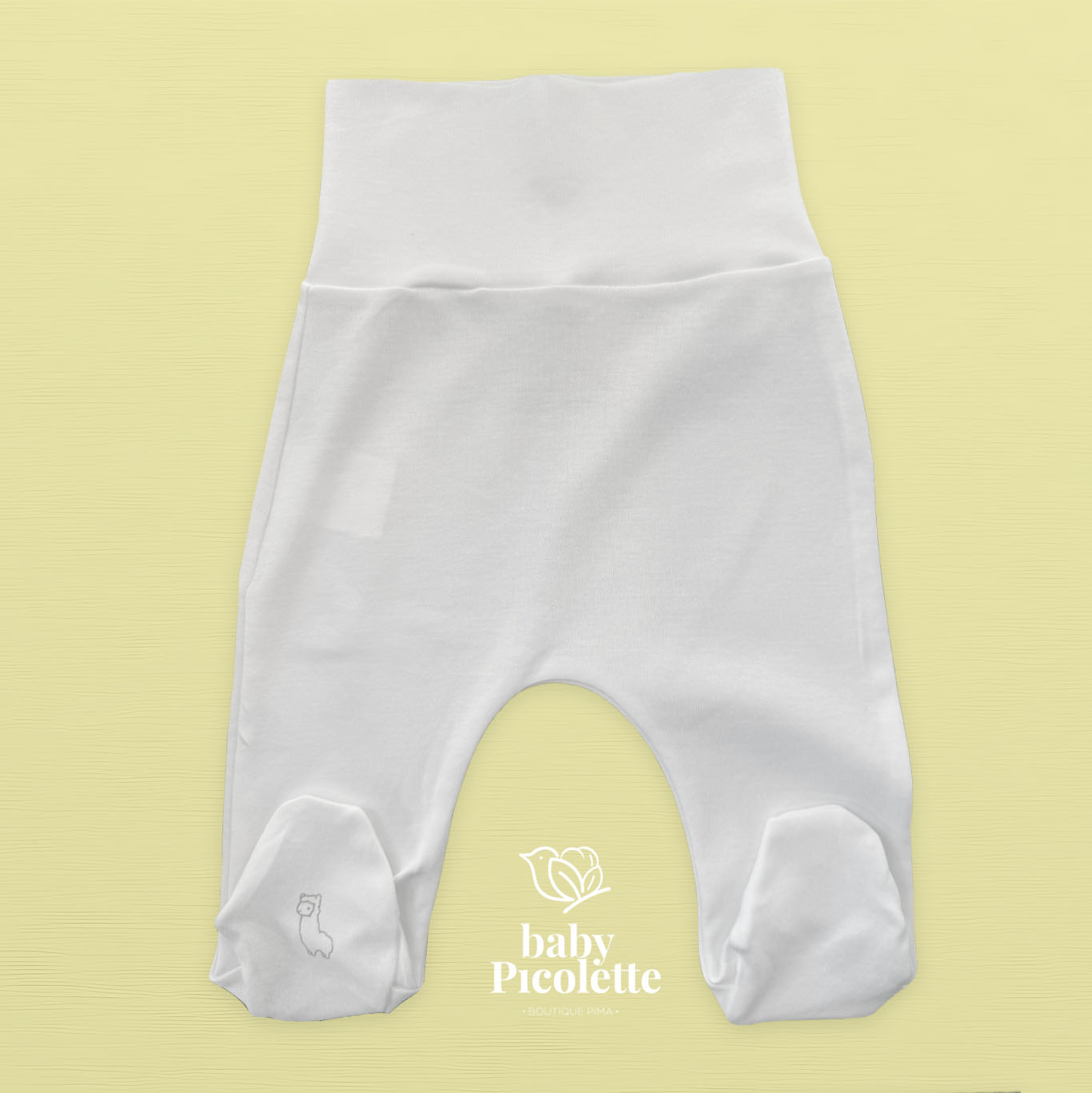 Pantalón Anticólicos con pies y pretina ancha