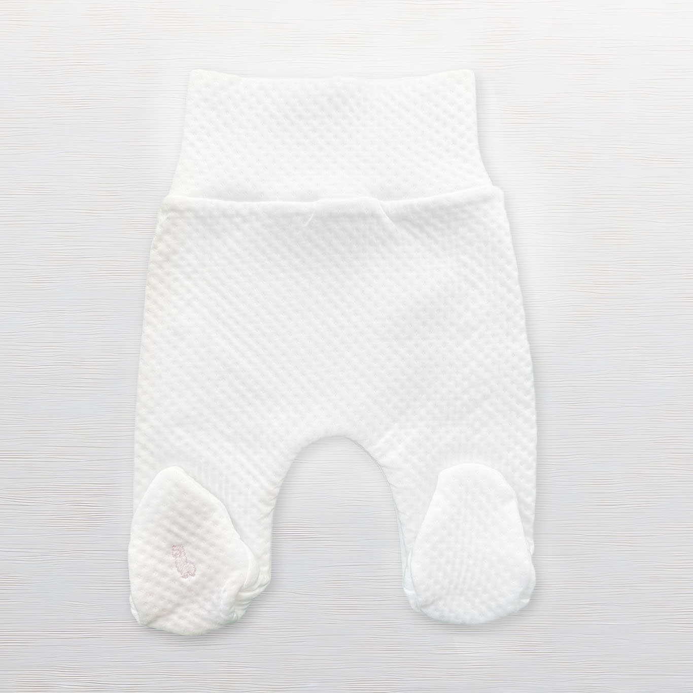 Pantalón Anticólicos con pies y pretina ancha - jaquard