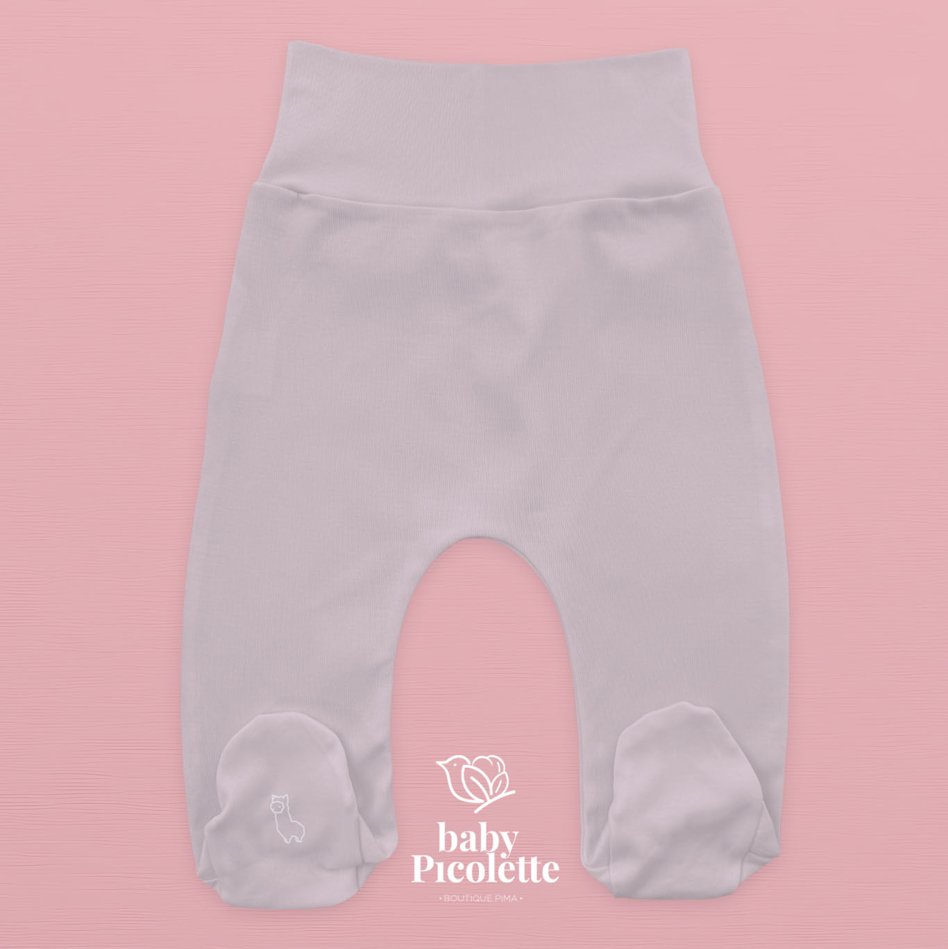 Pantalón Anticólicos con pies y pretina ancha