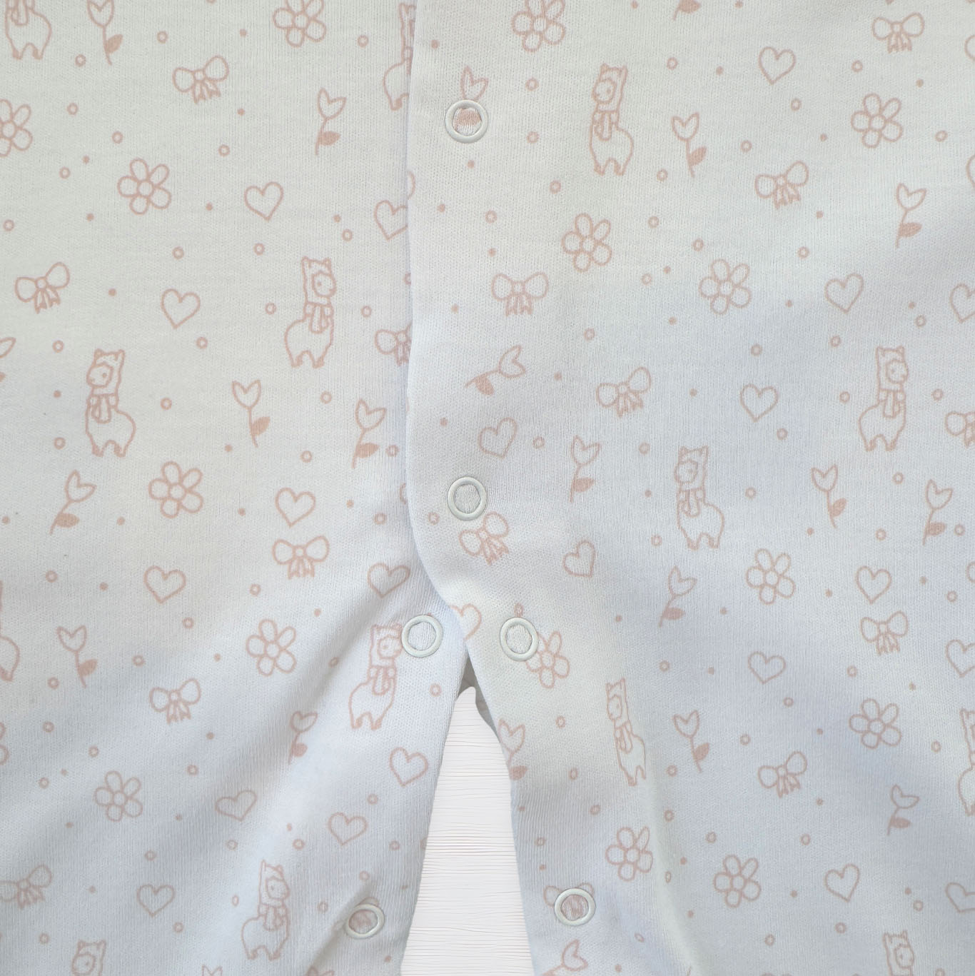 Pijama con broche - llamas